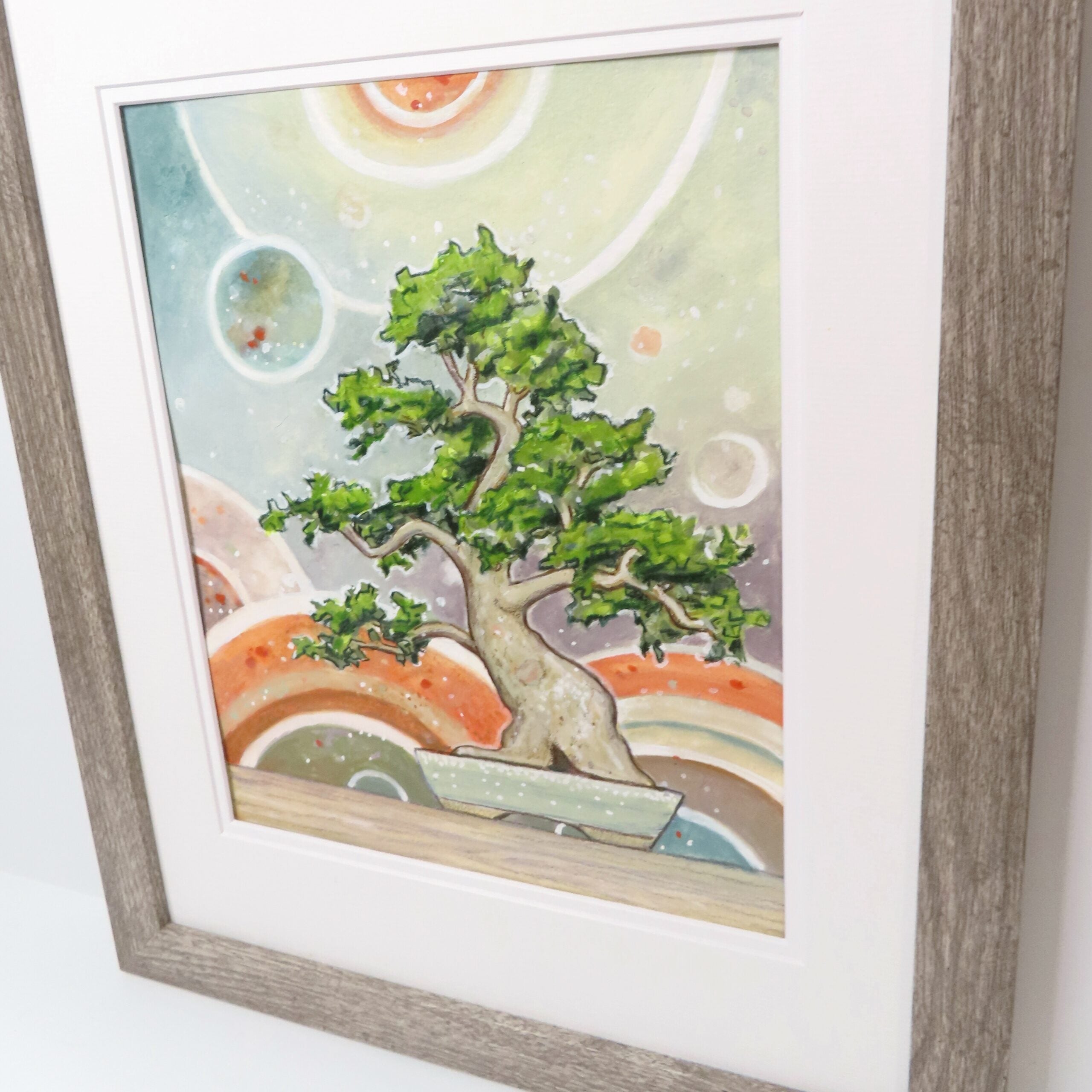 September Bonsai - Original painting