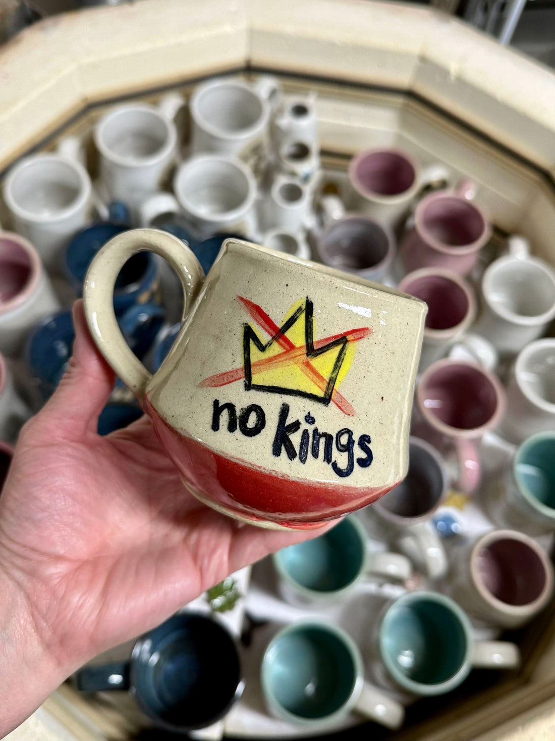 No Kings Mug, 14 oz