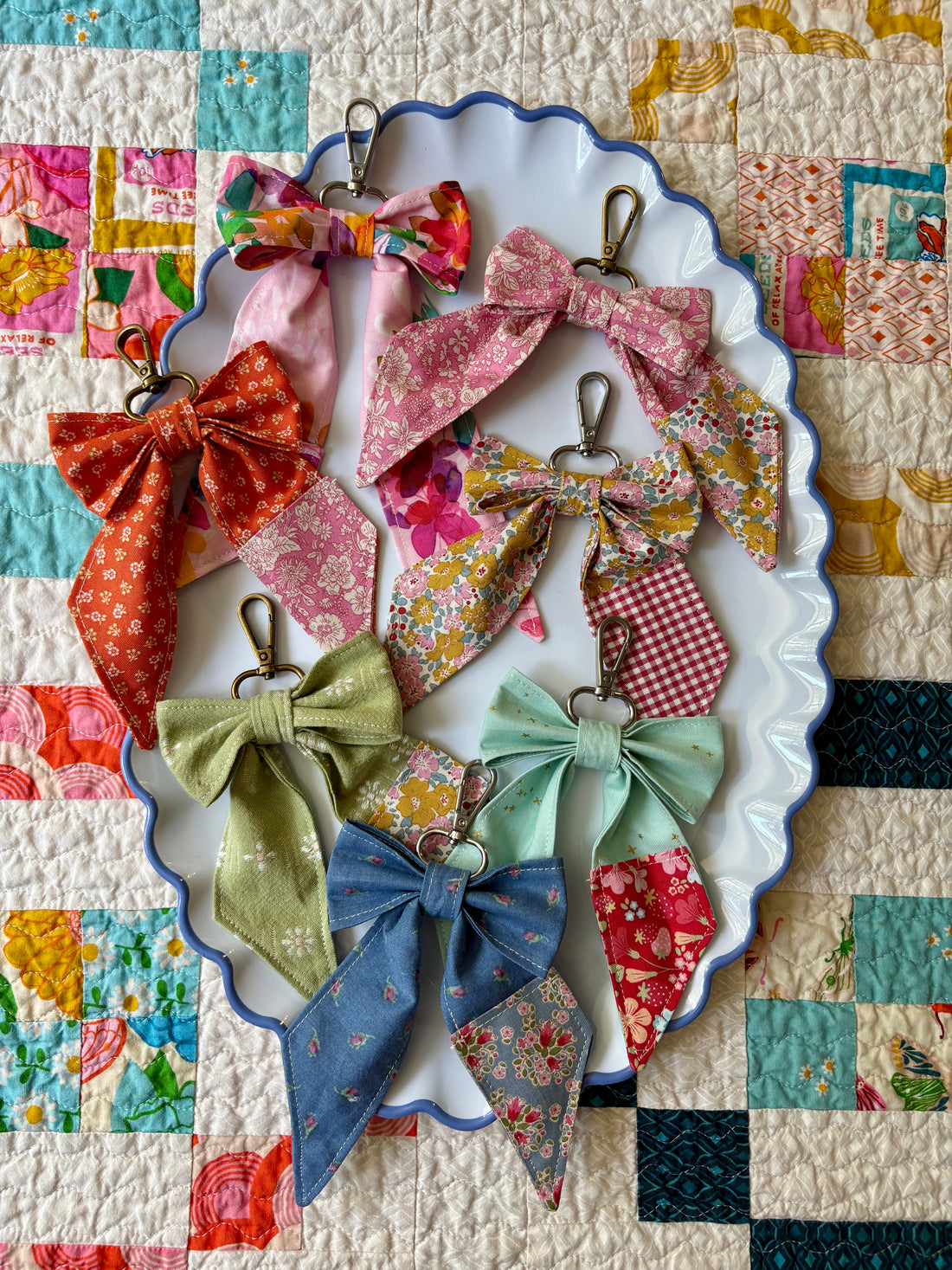 Bow Bag Charm and Chapstick Holder