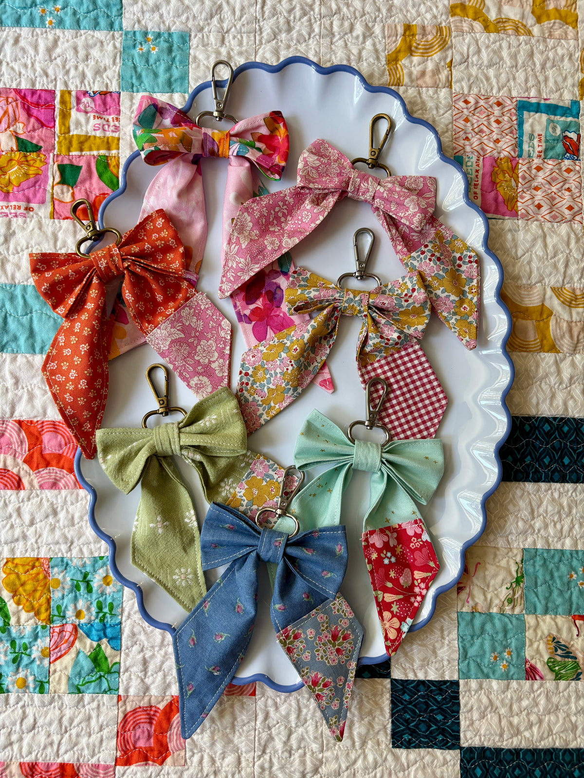 Bow Bag Charm and Chapstick Holder