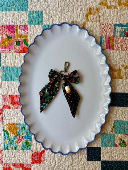 Bow Bag Charm and Chapstick Holder