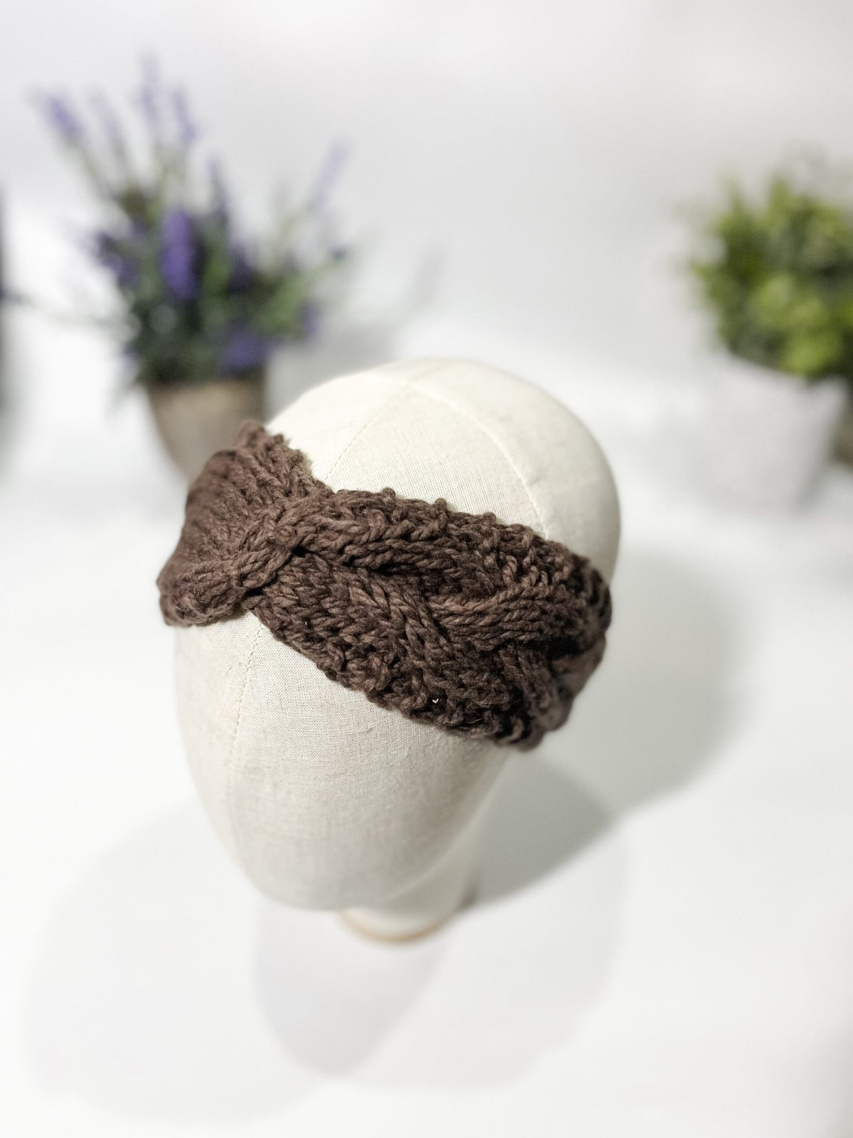 Virginia merino, eco-friendly ear warmer