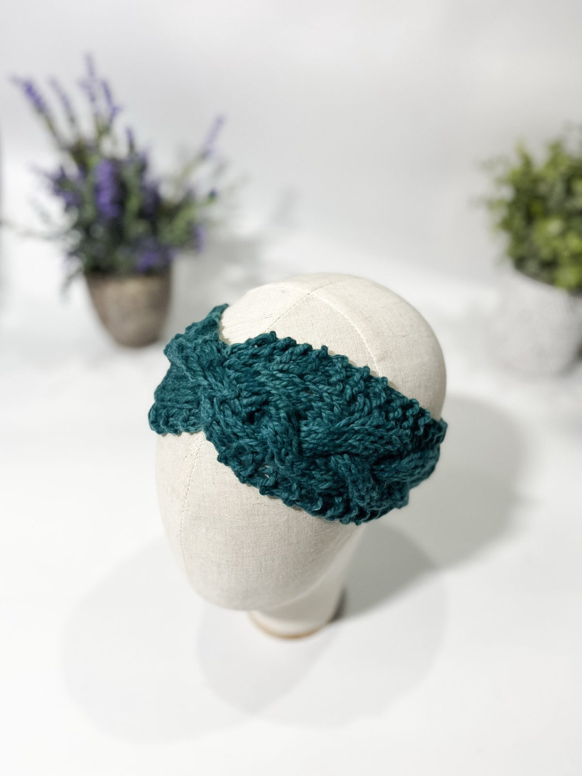 Virginia merino, eco-friendly ear warmer