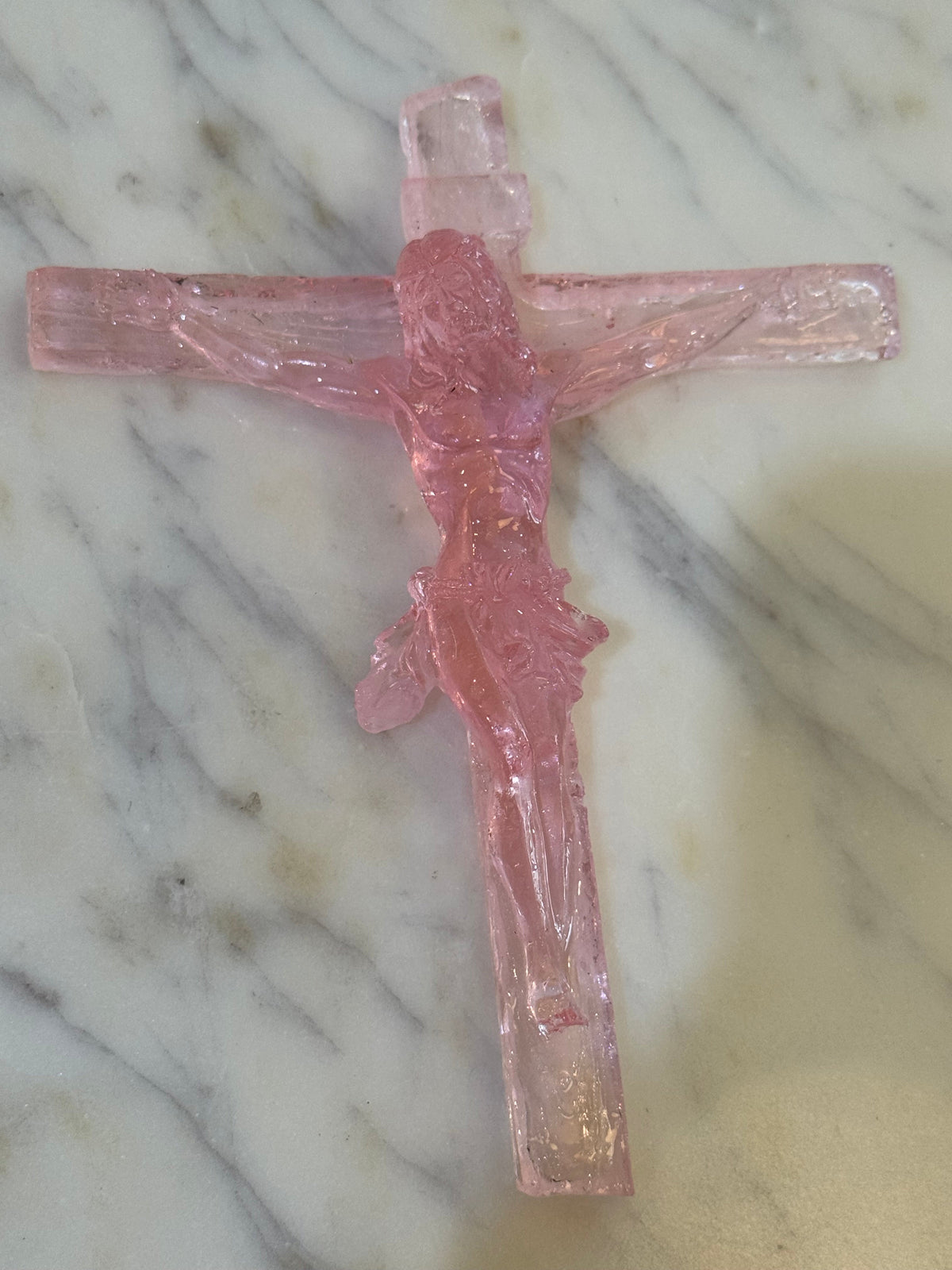 Jesus Crucified Resin Cross