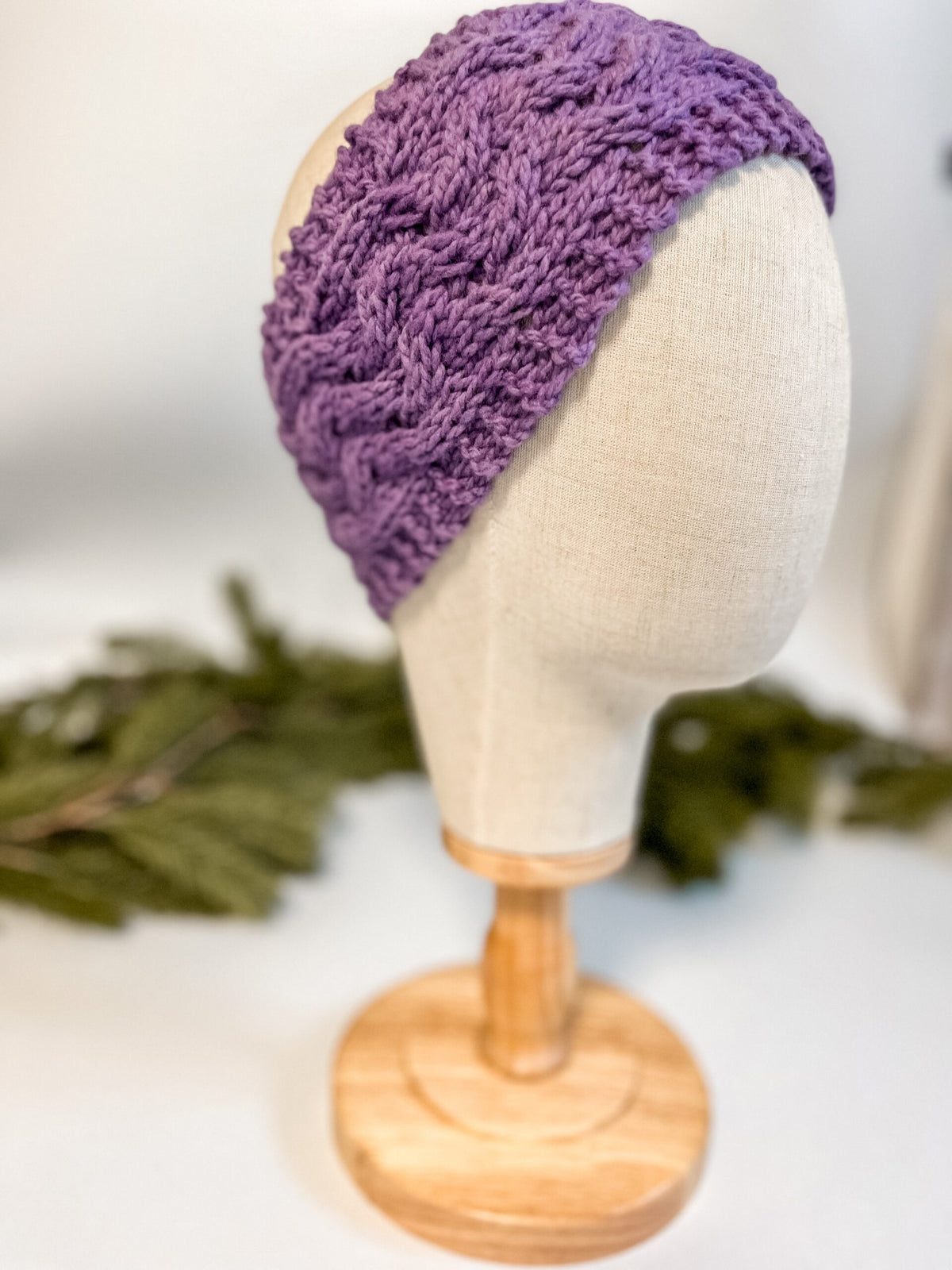Virginia merino, eco-friendly ear warmer