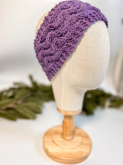 Virginia merino, eco-friendly ear warmer