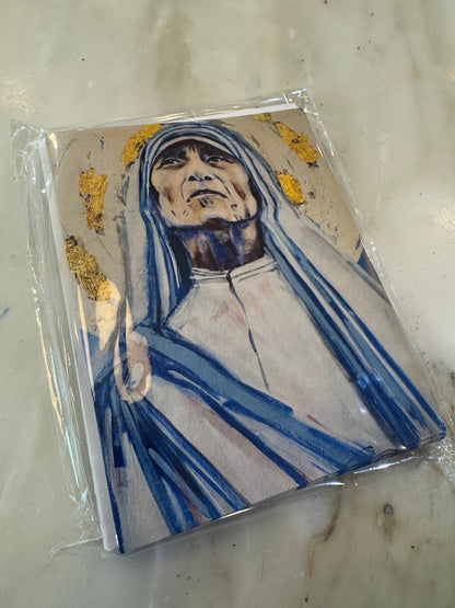 Mother Teresa 5 pack Notecards &amp; envelopes