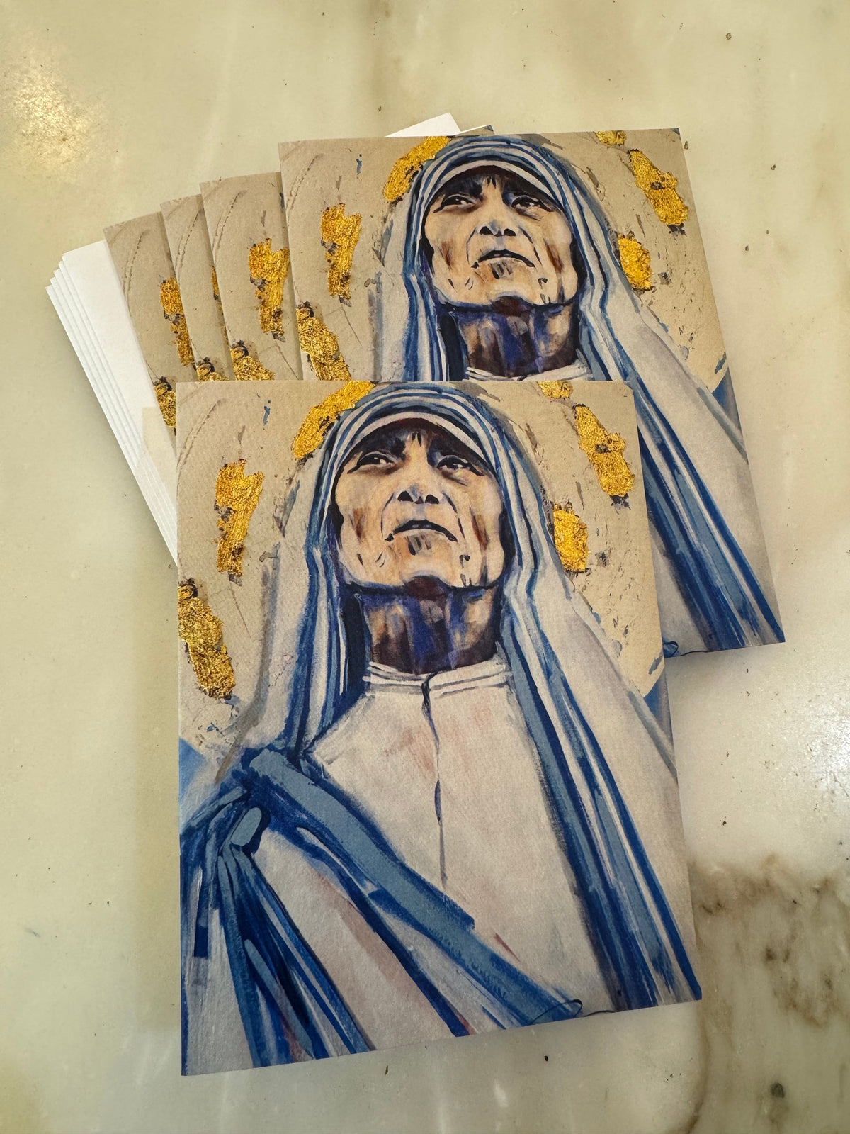 Mother Teresa 5 pack Notecards &amp; envelopes