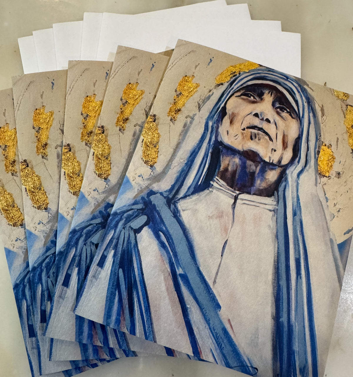 Mother Teresa 5 pack Notecards &amp; envelopes