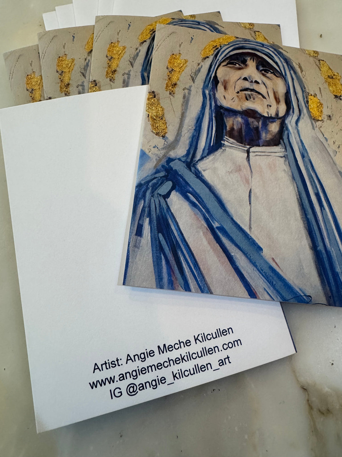 Mother Teresa 5 pack Notecards &amp; envelopes