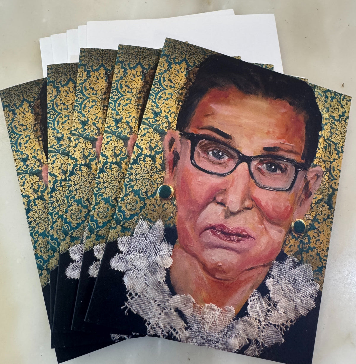RBG 5 pack Notecards &amp; envelopes