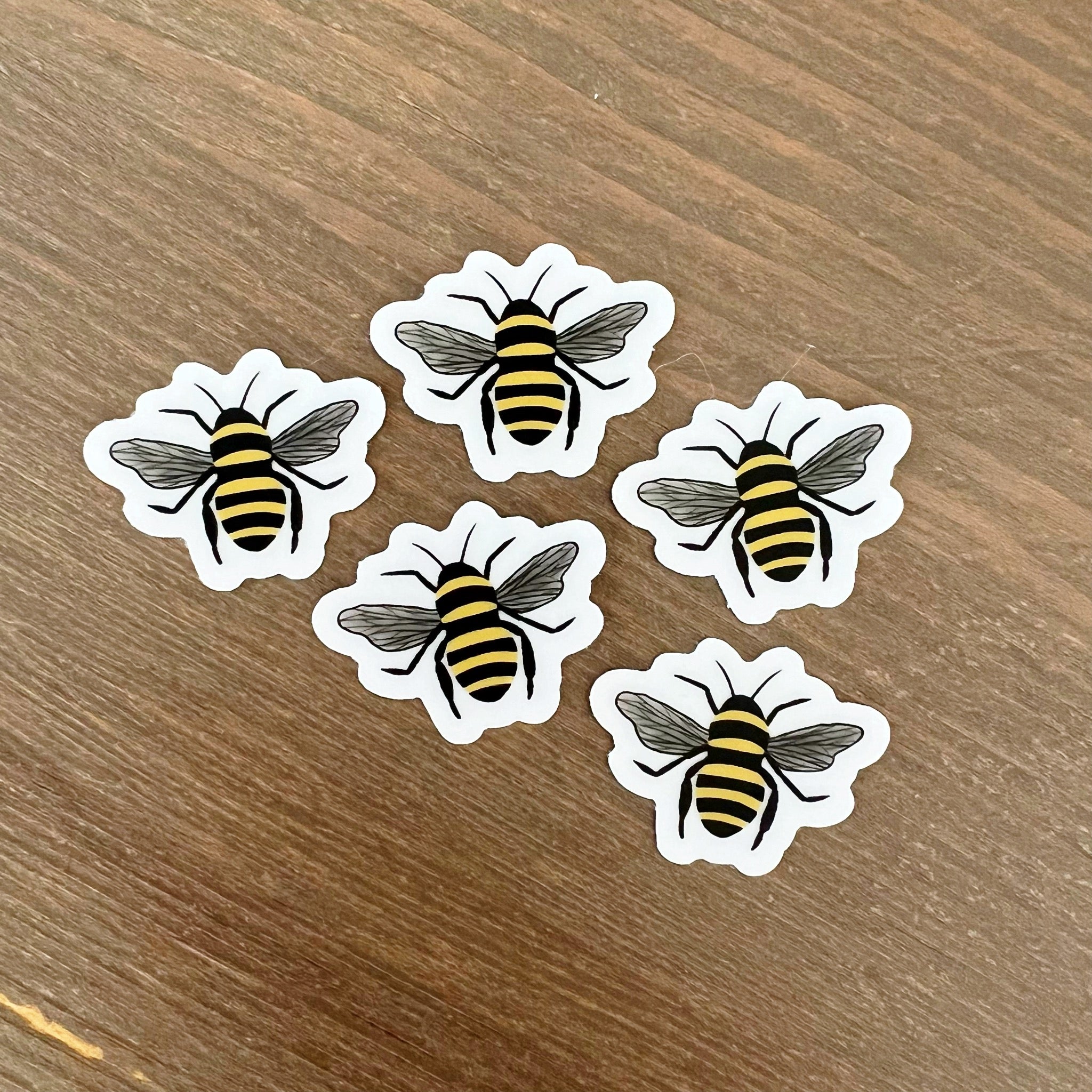 Mini bee sticker