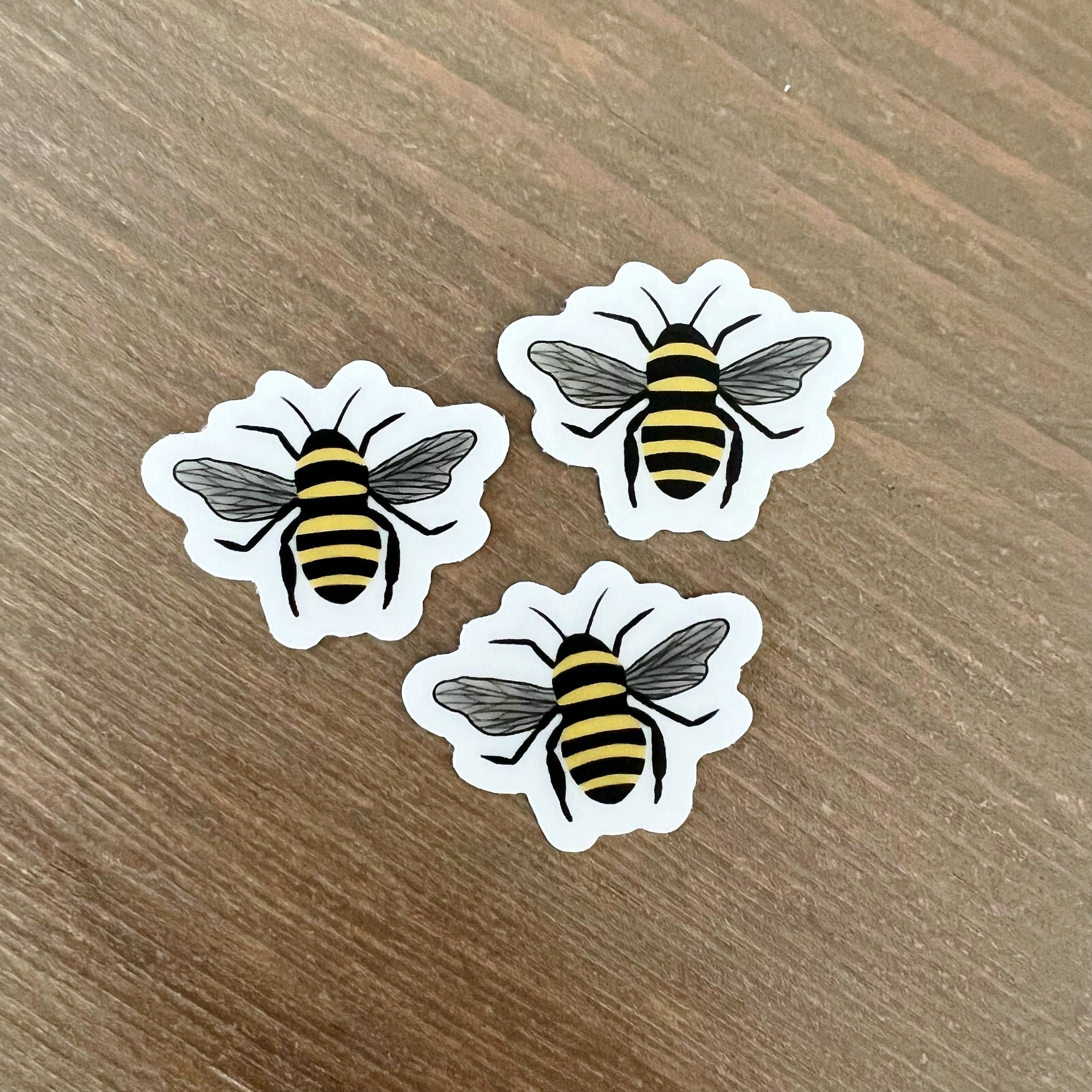 Mini bee sticker