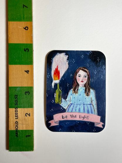 Be the light - sticker