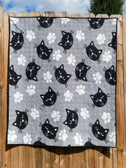 Scrappy Heart Lap Quilt