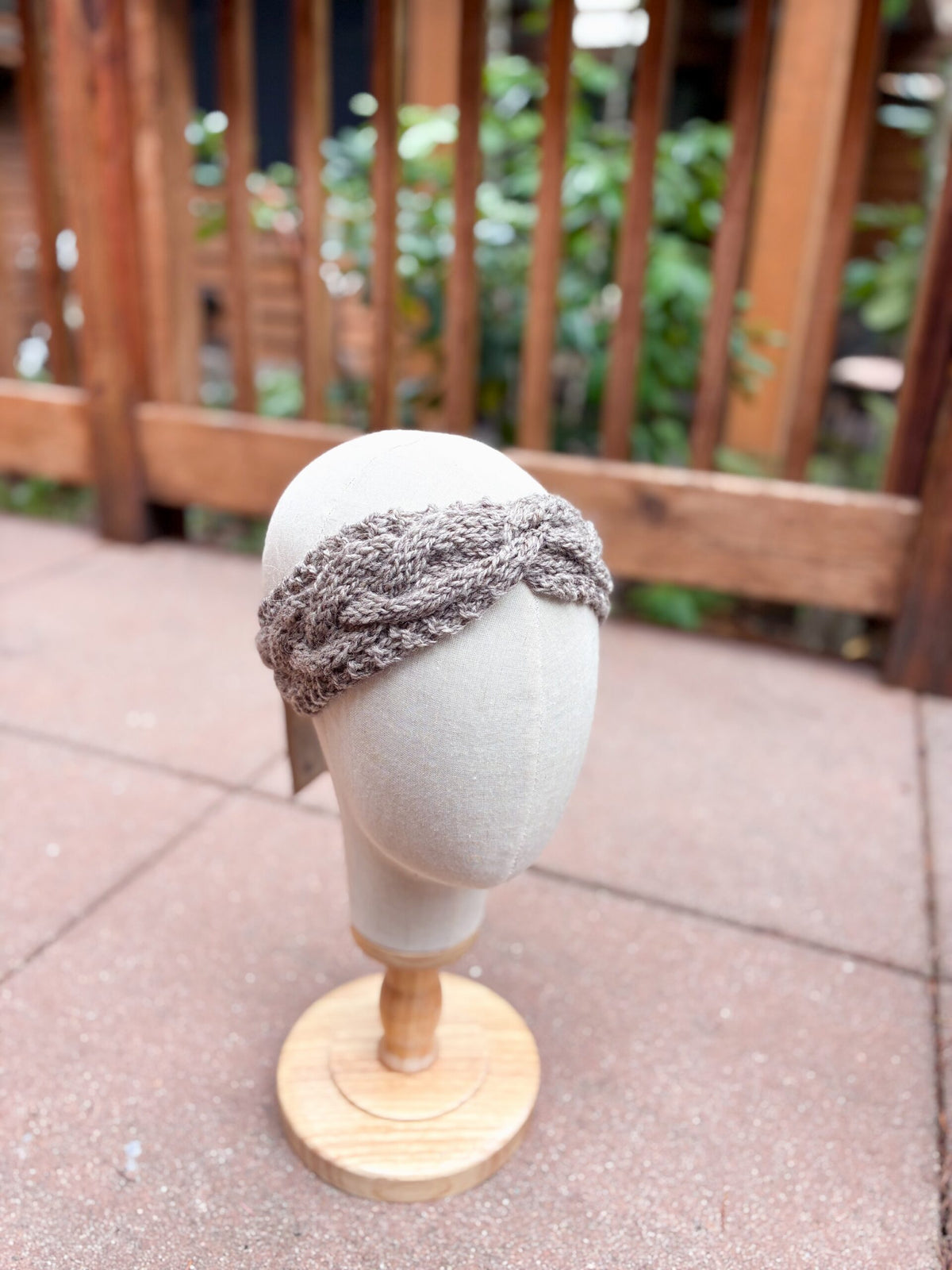 PNW wool, eco-friendly ear warmer