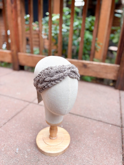 PNW wool, eco-friendly ear warmer