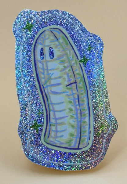 Banana Ghost Sticker