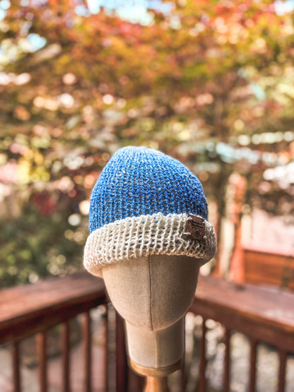 US farmed natural fiber beanie - wool or alpaca