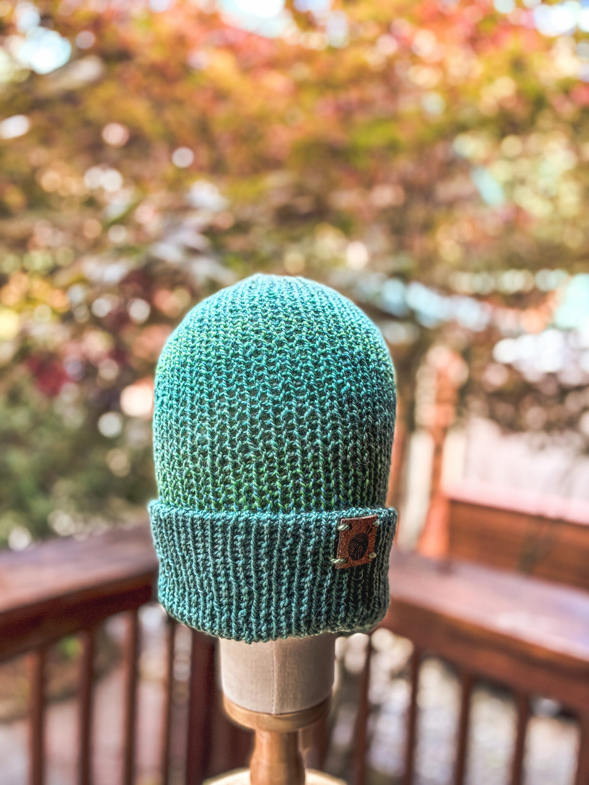 US farmed natural fiber beanie - wool or alpaca