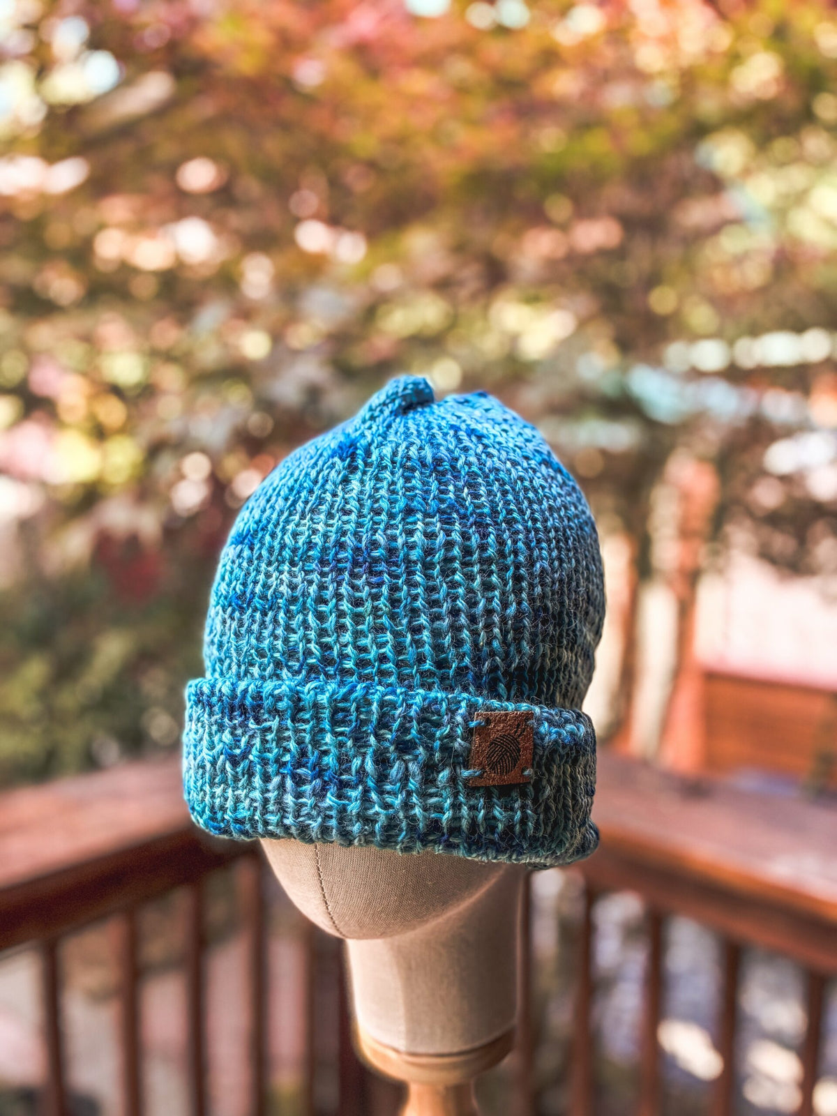 US farmed natural fiber beanie - wool or alpaca