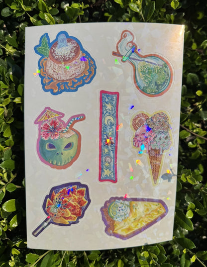 Halloween Dessert Sticker Sheet