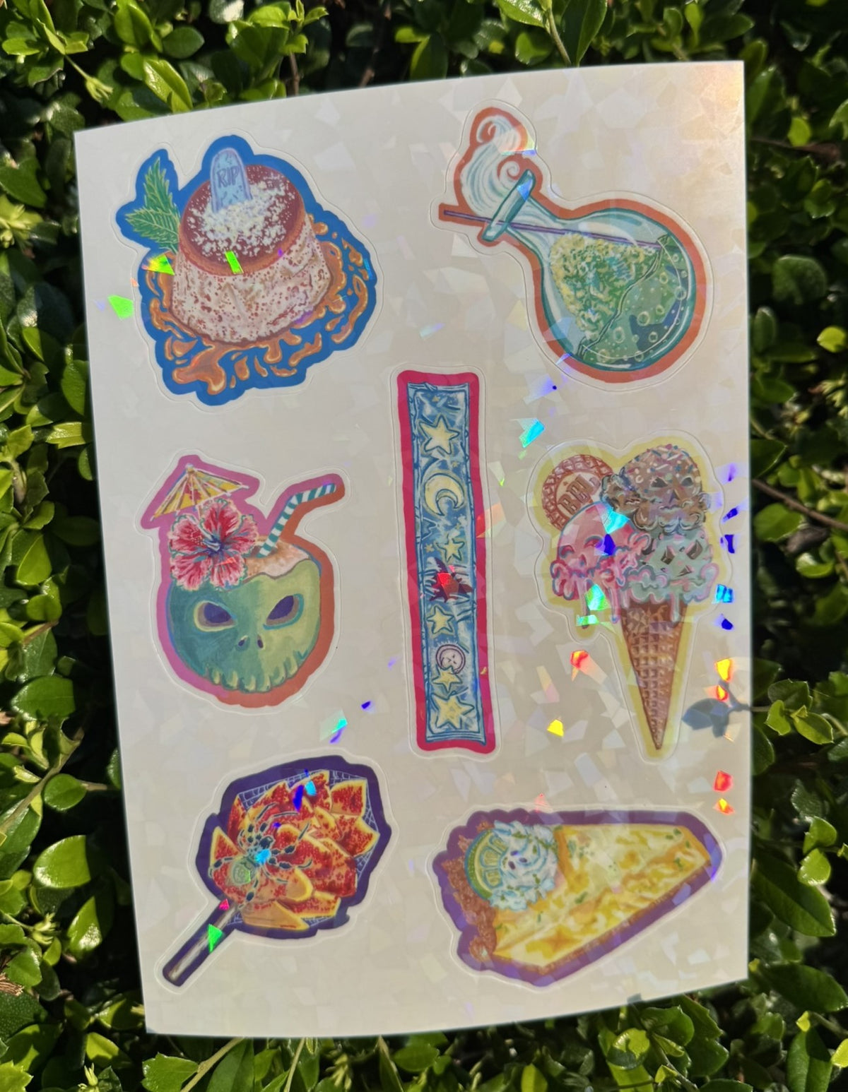Halloween Dessert Sticker Sheet
