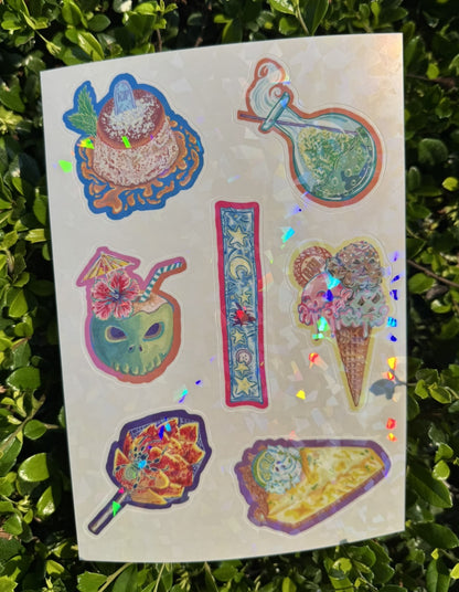 Halloween Dessert Sticker Sheet