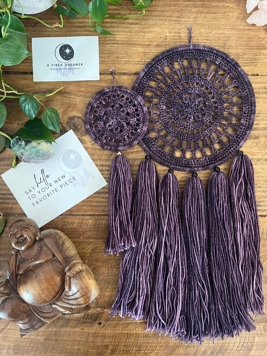 Garden Purple Dreamcatchers