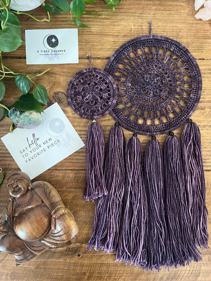 Garden Purple Dreamcatchers