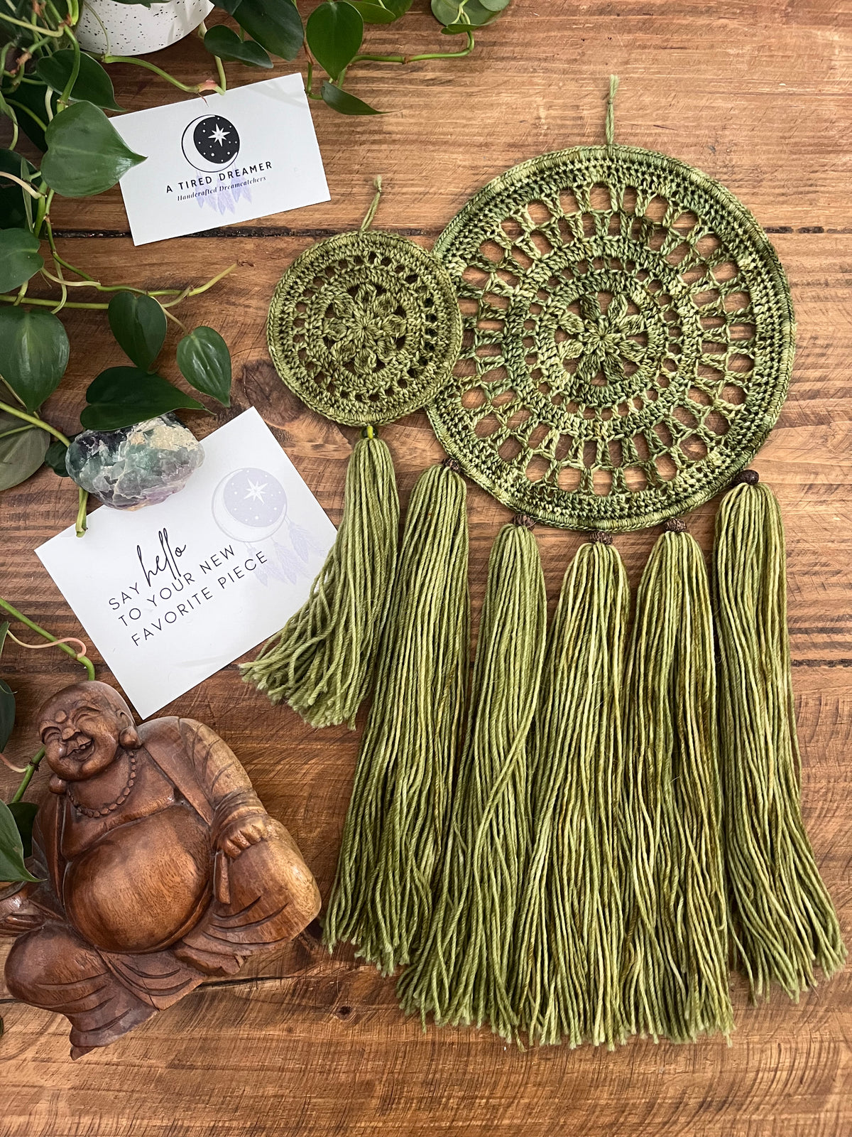 Garden Green Dreamcatcher