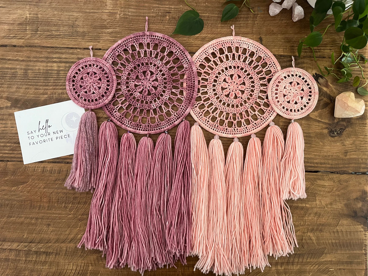 Garden Pink Dreamcatchers