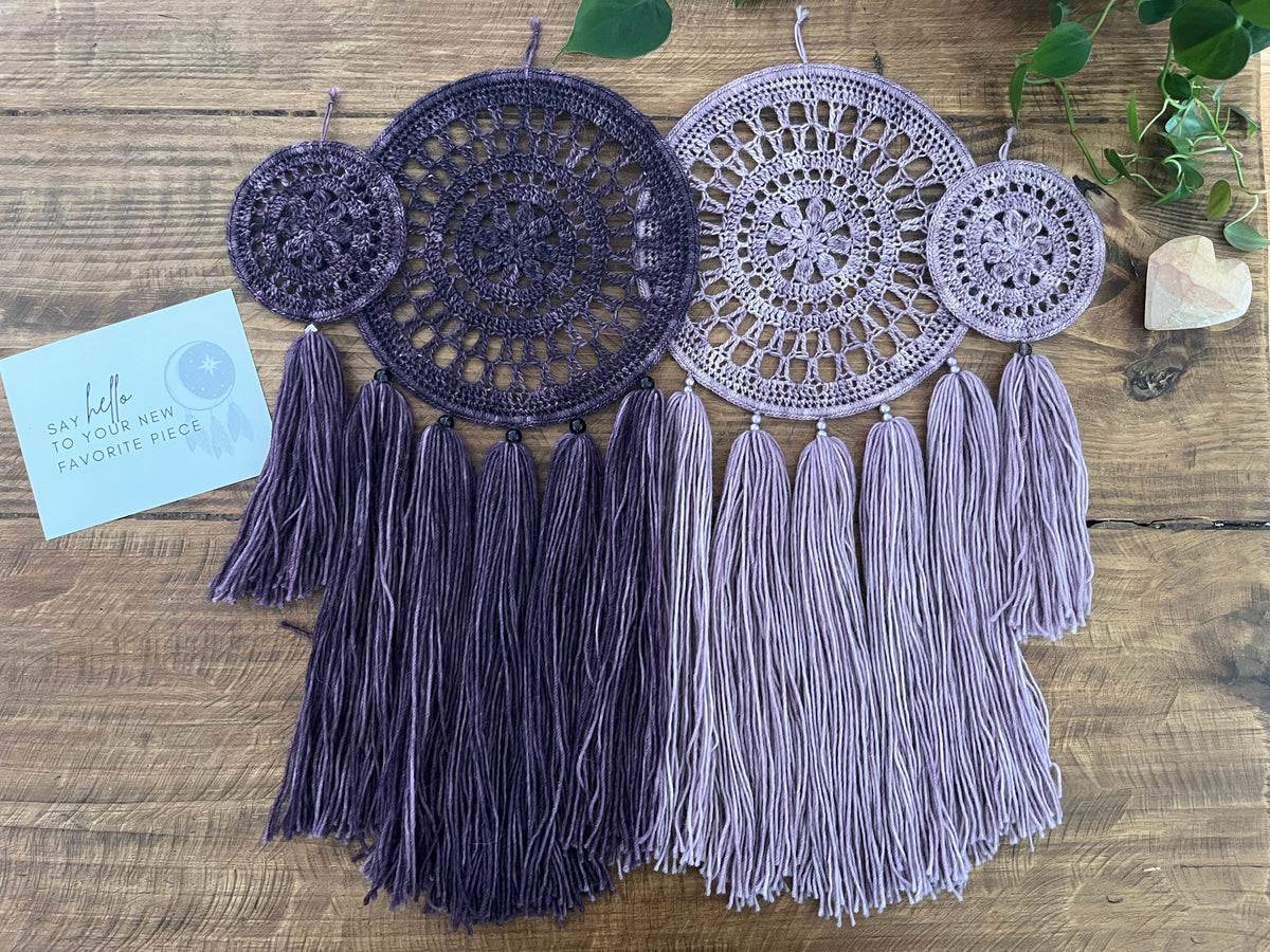 Garden Purple Dreamcatchers