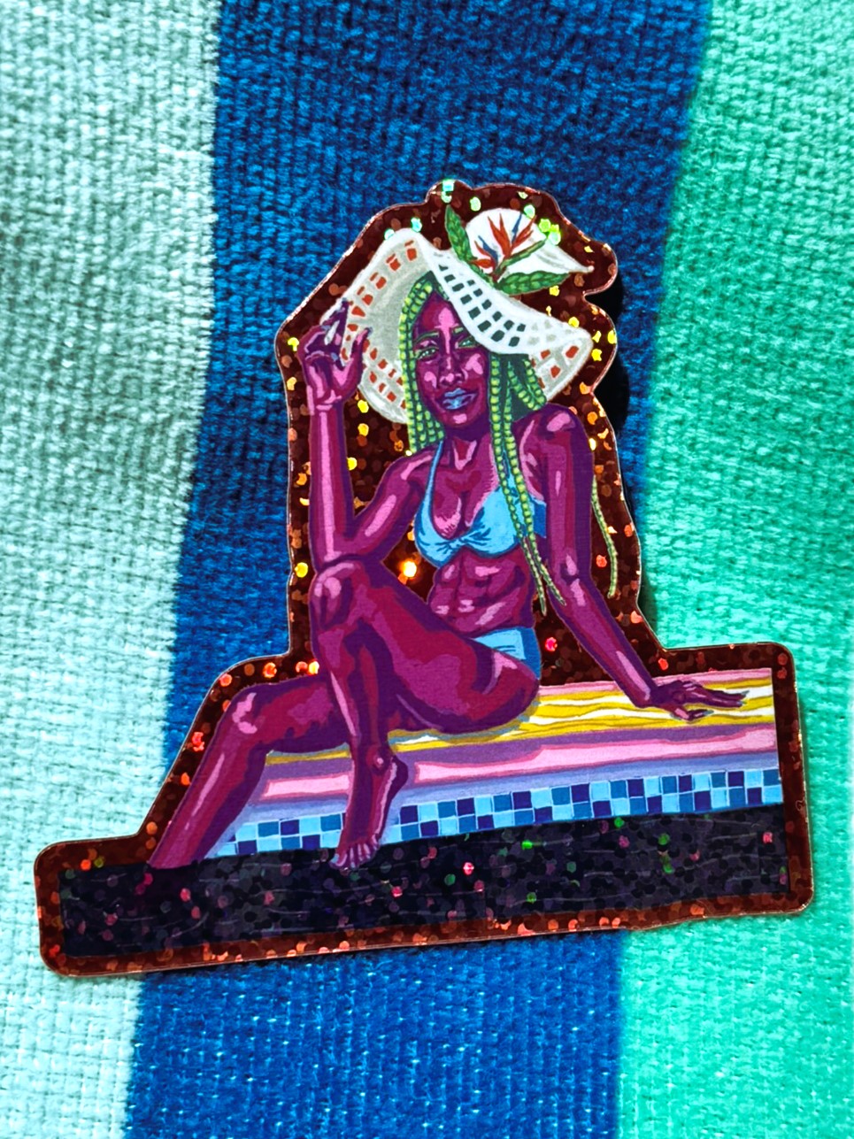 Pool Witch Marcia Sticker