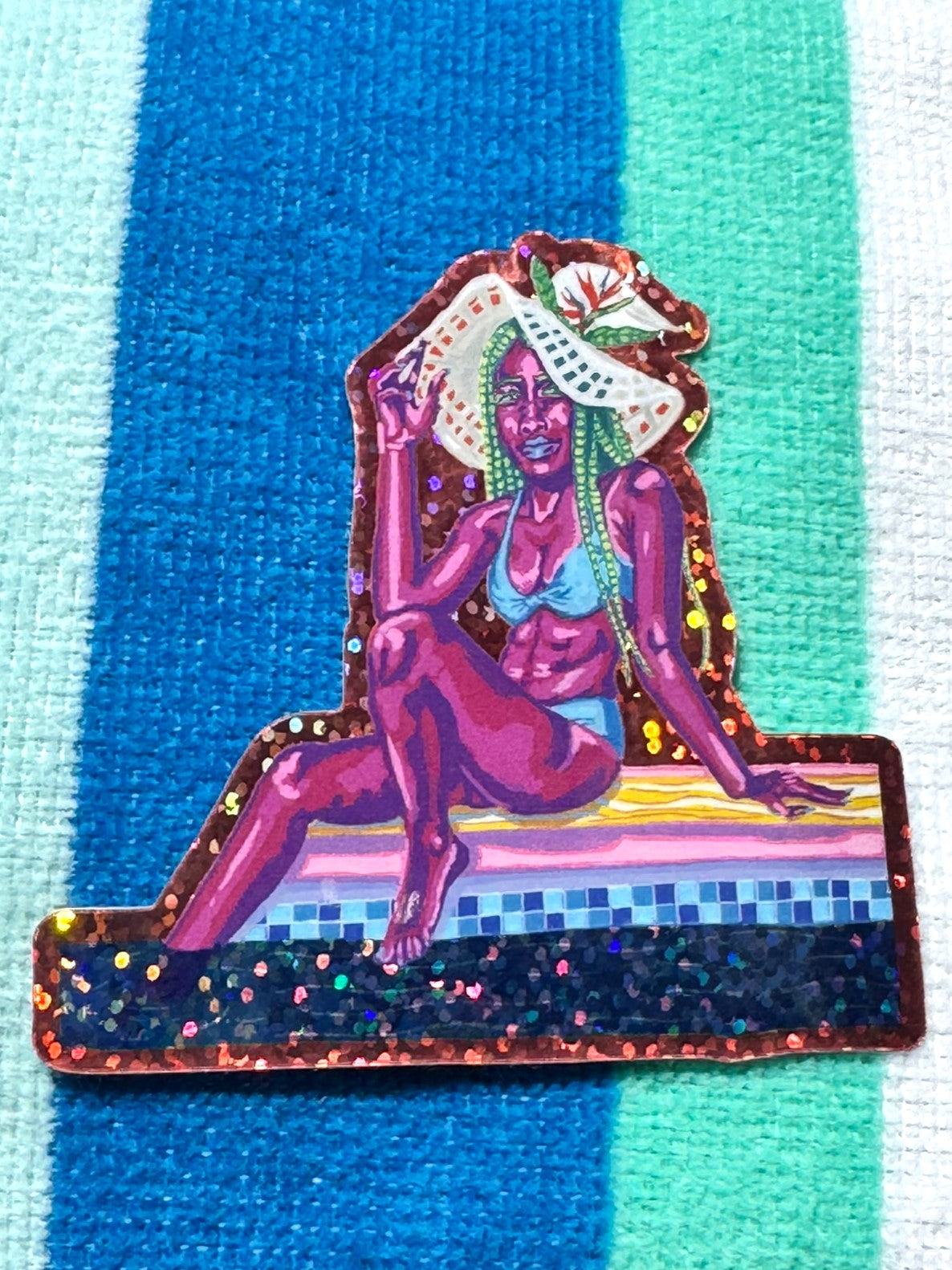Pool Witch Marcia Sticker