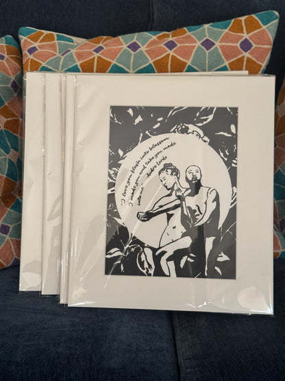 Lineage: Limited Edition, Hand-Pulled, Matted Screen Print