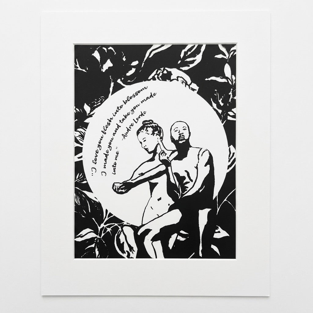 Lineage: Limited Edition, Hand-Pulled, Matted Screen Print