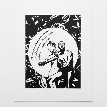 Lineage: Limited Edition, Hand-Pulled, Matted Screen Print
