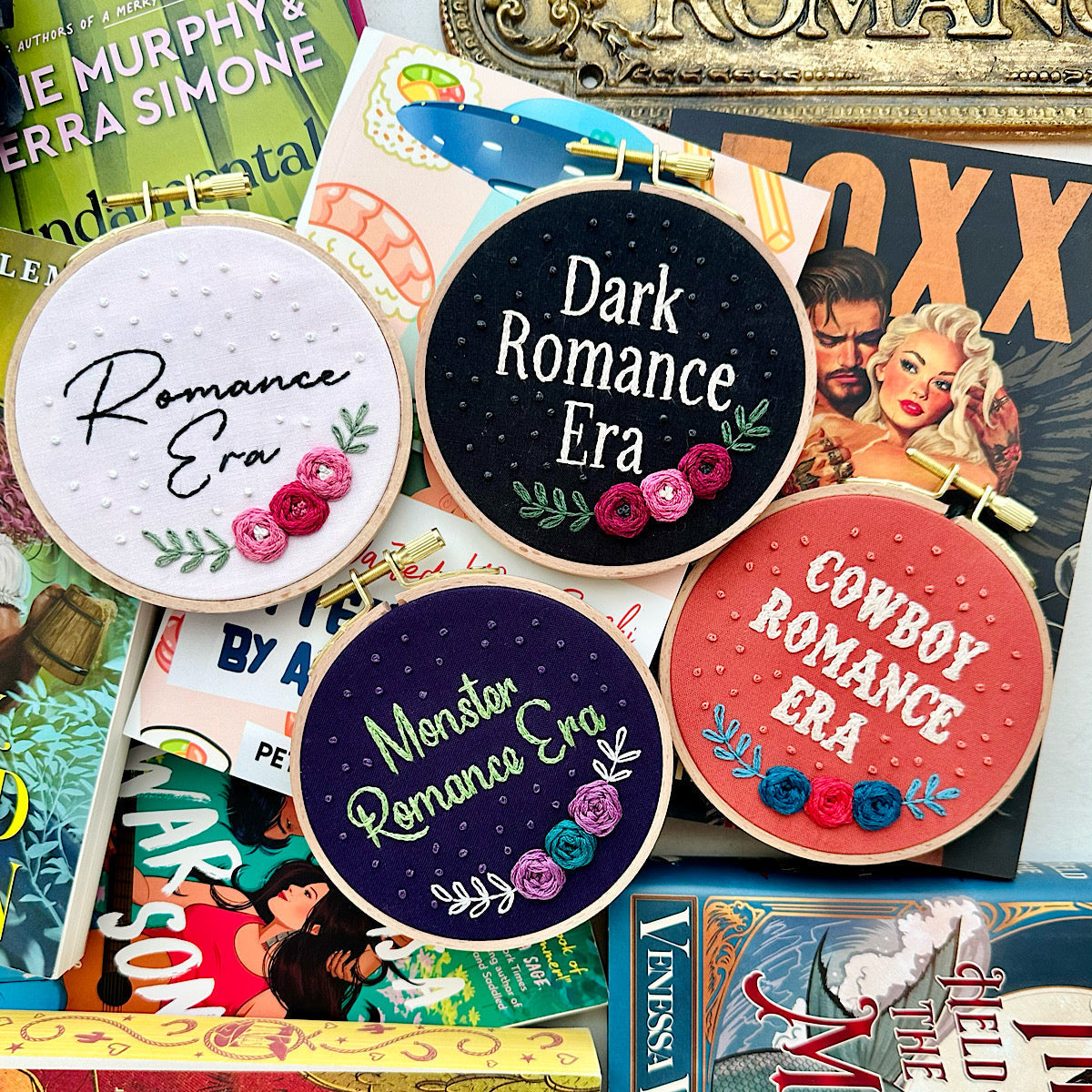 Romance Era set // PDF Pattern Download 4” hoop
