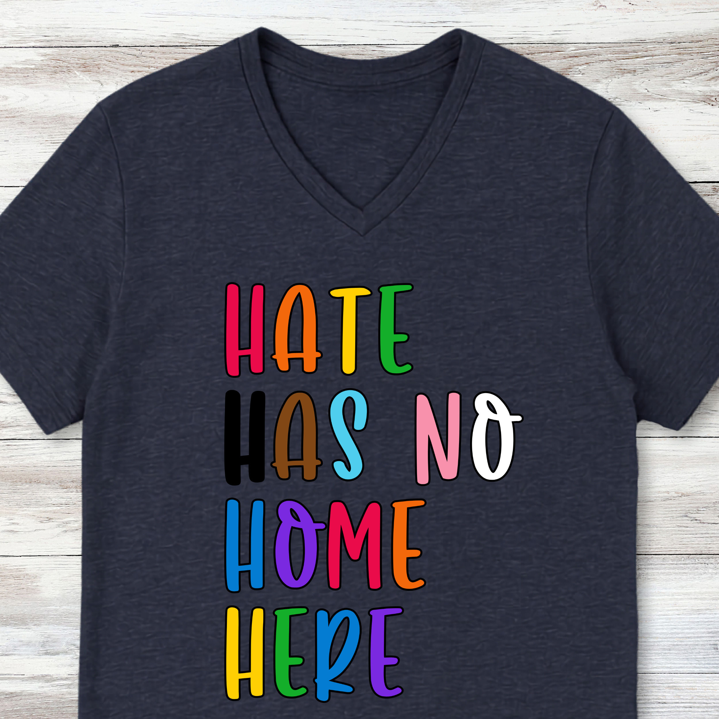 Hate Has No Home Here, Inclusive Community Solidarity Tee