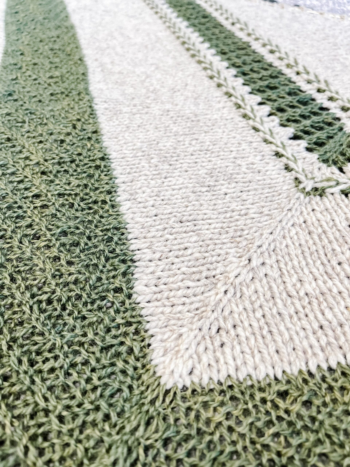 Boho Knitting Pattern: Tassel Shawl - DIGITAL DOWNLOAD