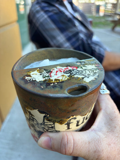 Fuck No Travel Cup (Pre-Order, Made to Order, shipped 4-6 weeks from order)