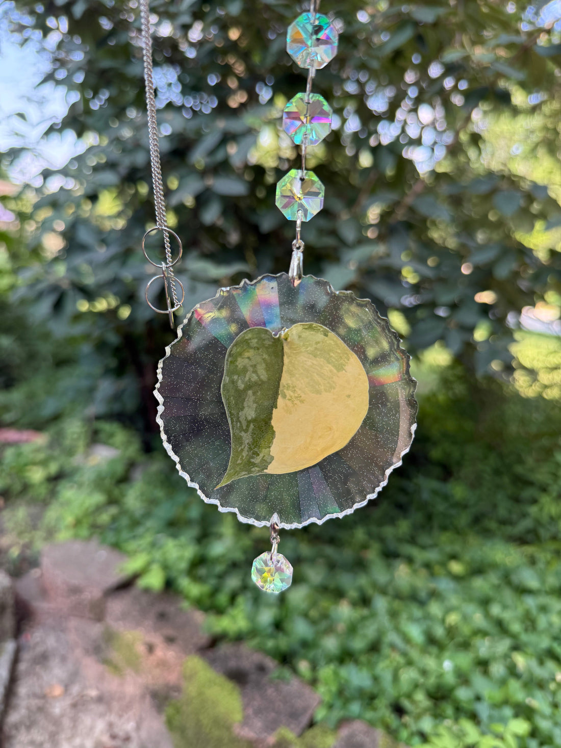 Leaf Suncatcher - Holo S. Swarnabhumi