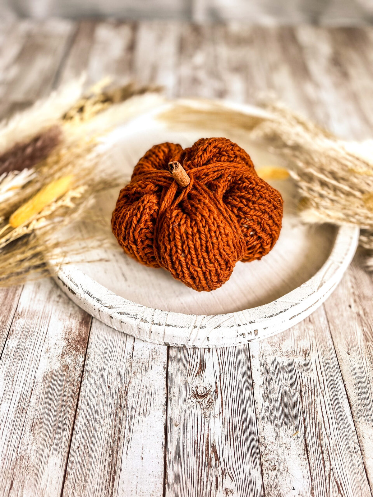 Knitting pattern: Easy Pumpkin Knitting Pattern - DIGITAL DOWNLOAD