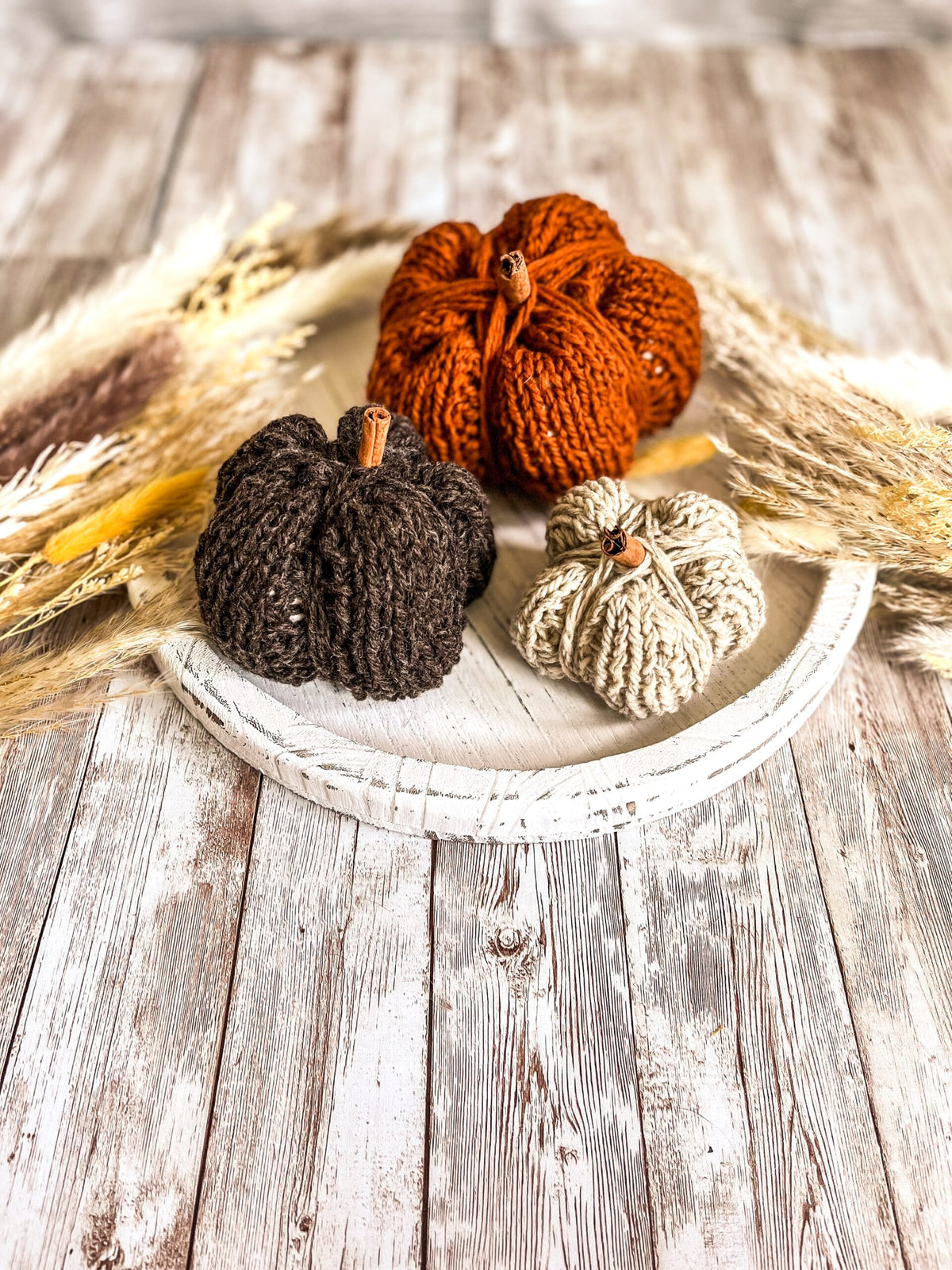 Knitting pattern: Easy Pumpkin Knitting Pattern - DIGITAL DOWNLOAD