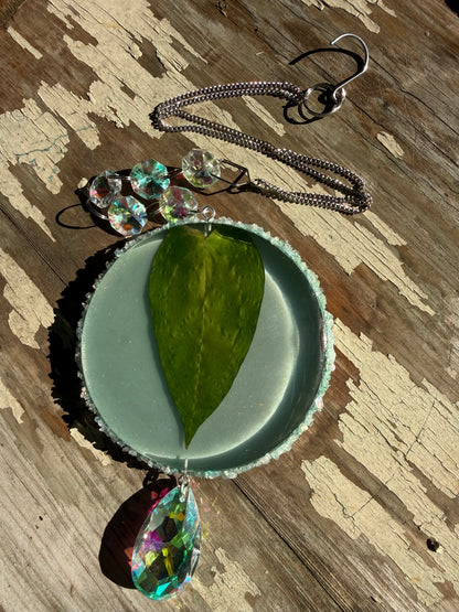 Leaf Suncatcher - A. Pap Golden