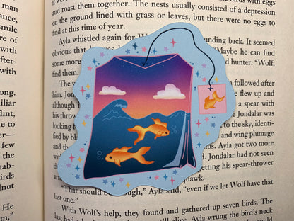 Tropical Sunset Blend mini bookmark