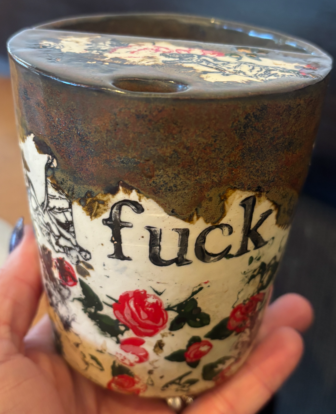 Fuck No Travel Cup (Pre-Order, Made to Order, shipped 4-6 weeks from order)