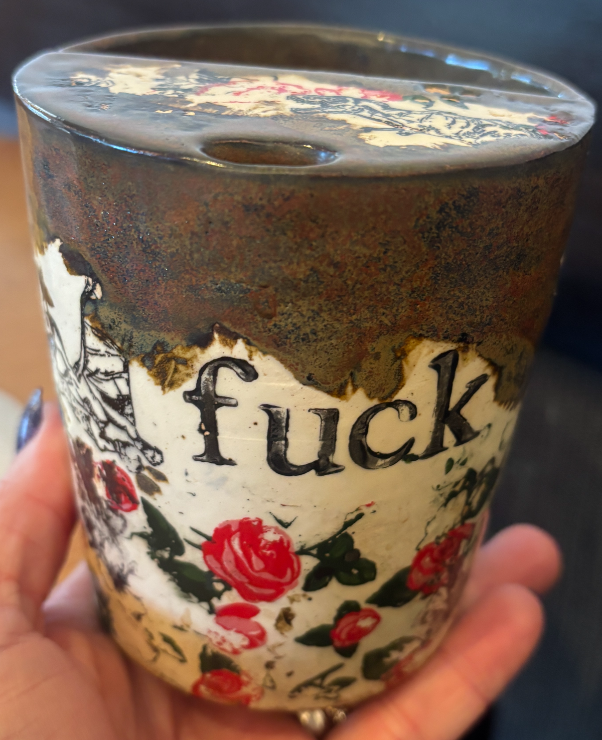 Fuck No Travel Cup (Pre-Order, Made to Order, shipped 4-6 weeks from order)