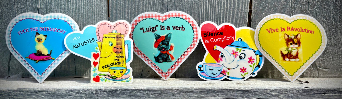 Set of 5 Resistance Stickers